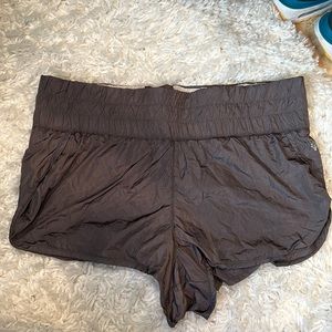 FP Movement X HATCH- The Printed Way Home Maternity Shorts.